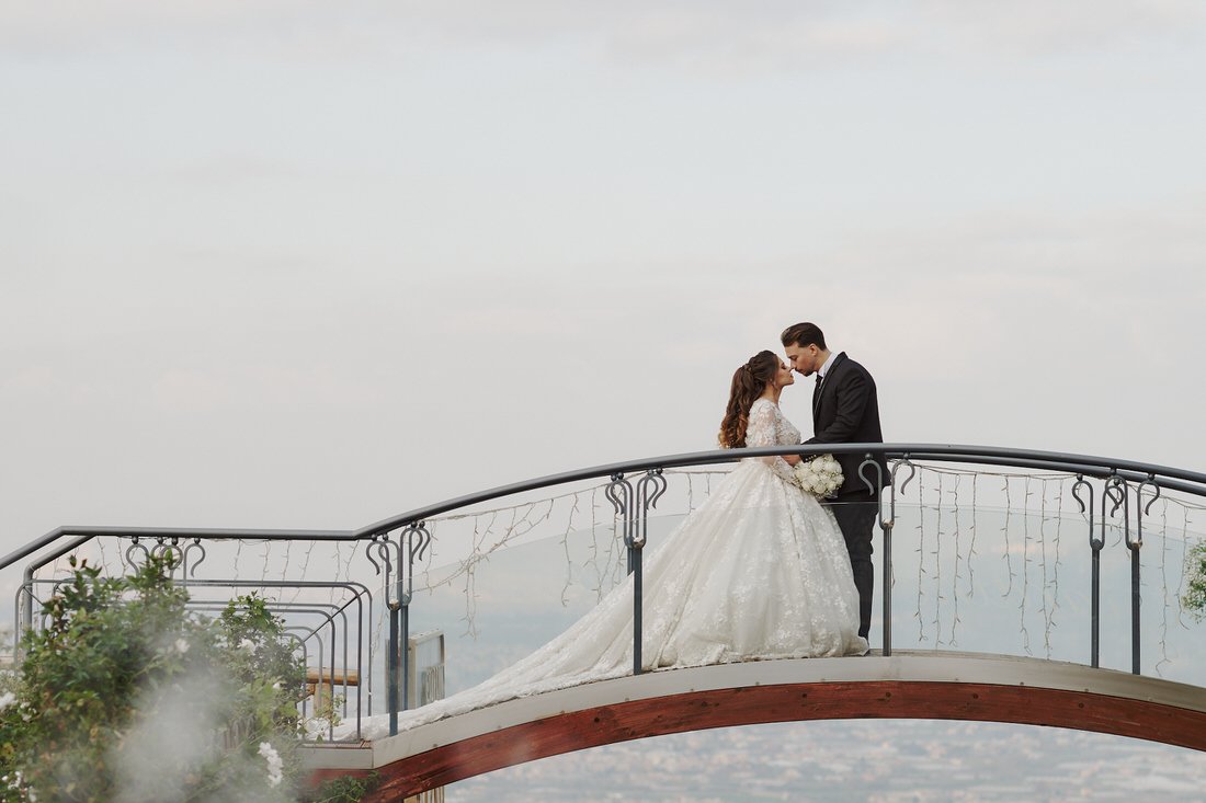 Luciano and Giusy wedding at Lettere Castle
