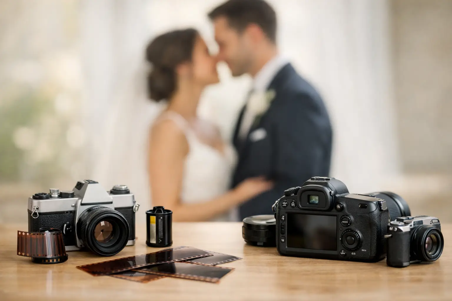 Film vs Digital Wedding Photography for Couples