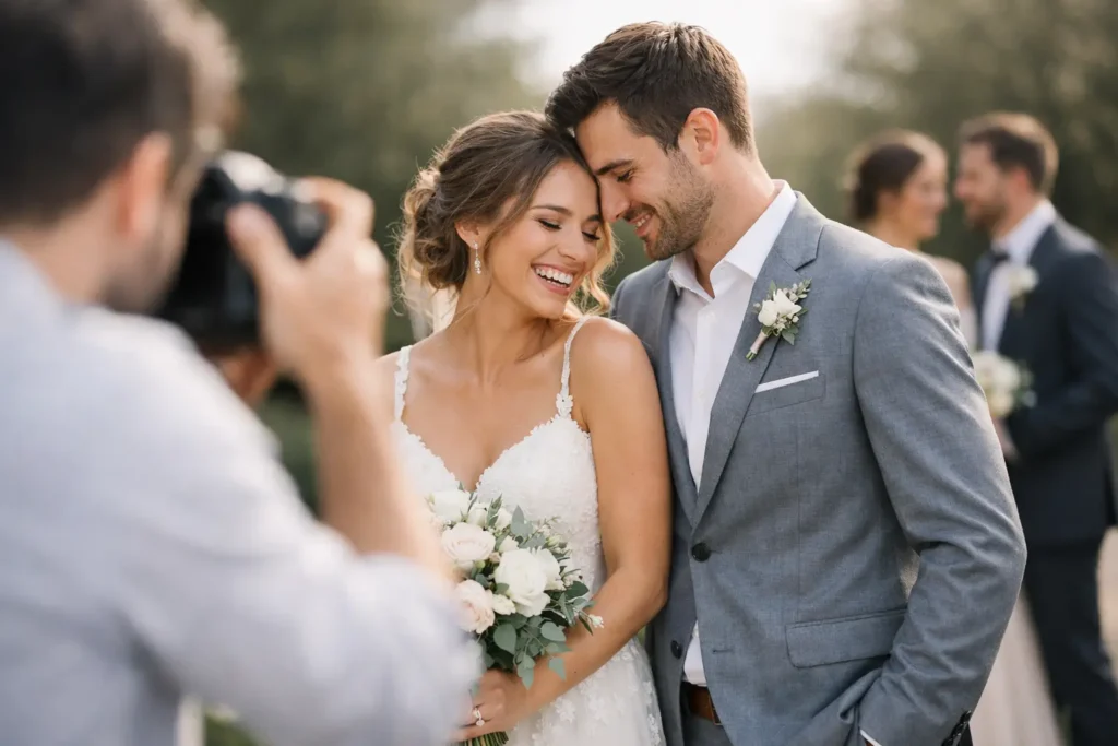 How to Pose Naturally for Your Wedding Photos