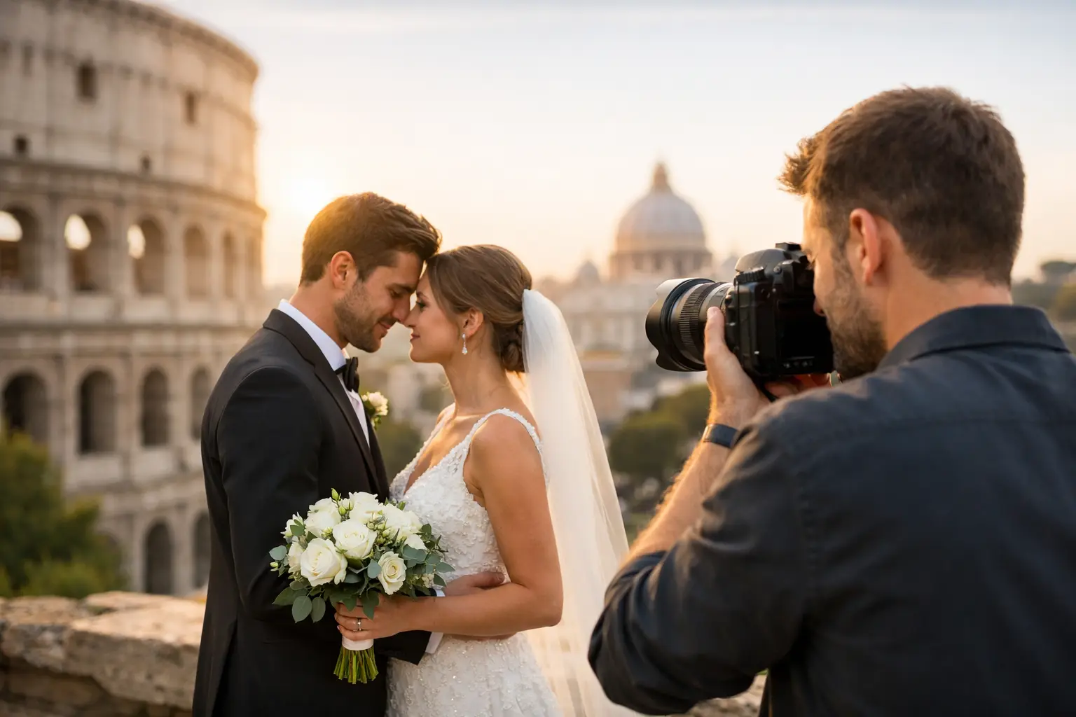 Choosing a Rome Destination Wedding Photographer