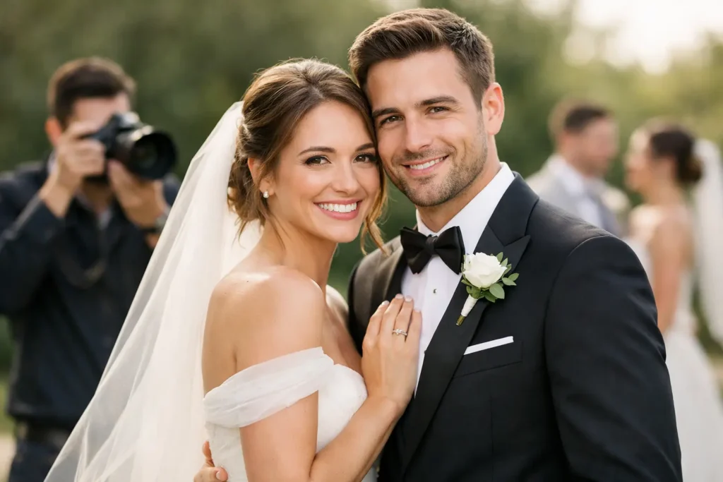 How to Feel Confident Posing in Wedding Photos